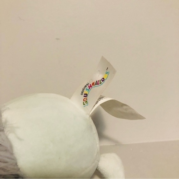 🔥4/$15 Squishmallow Evita Bigfoot Christmas Plush Ornament Glitter Gray Stuffed - Picture 6 of 6